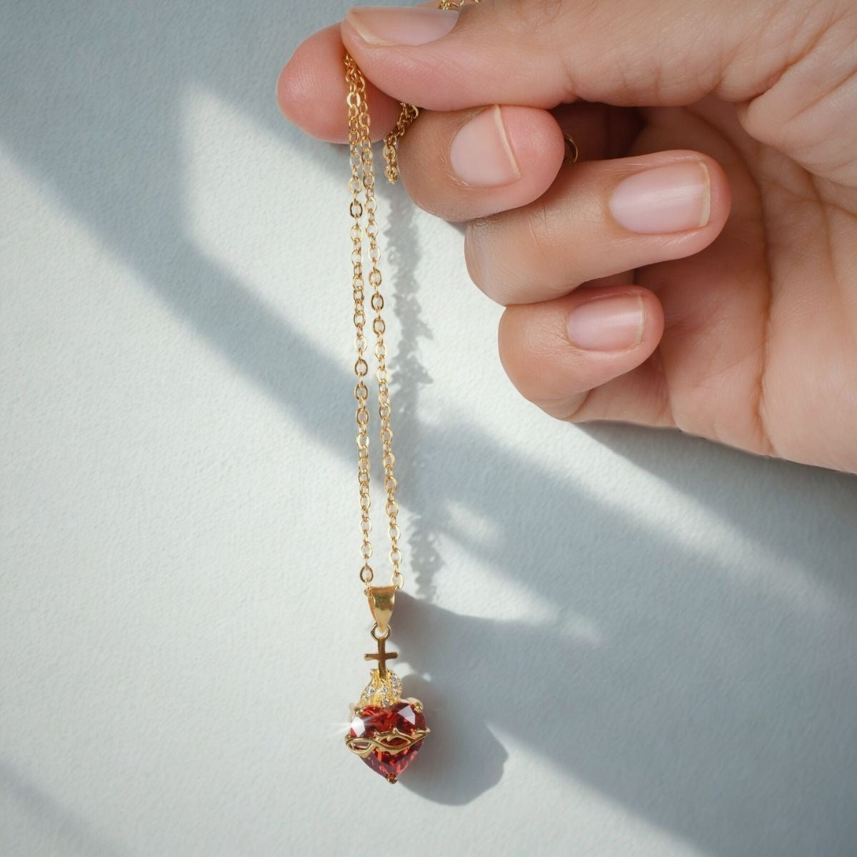 COLLAR CORAZON DE JESUS