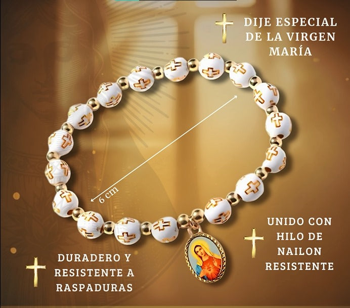 Pulsera de la Virgen Maria
